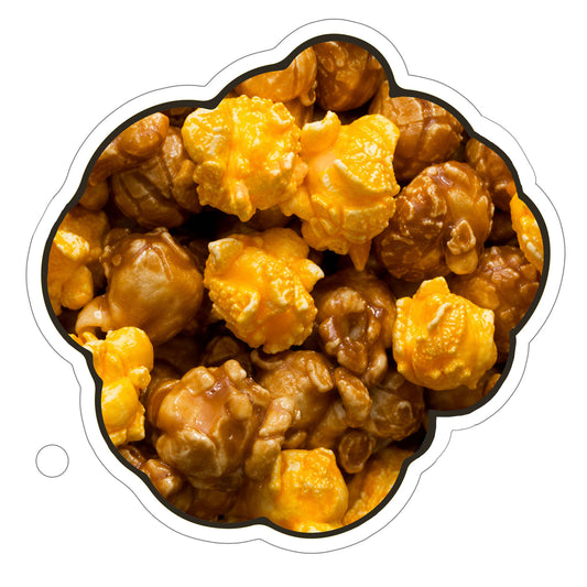 Caramel and Cheese Mix Popcorn