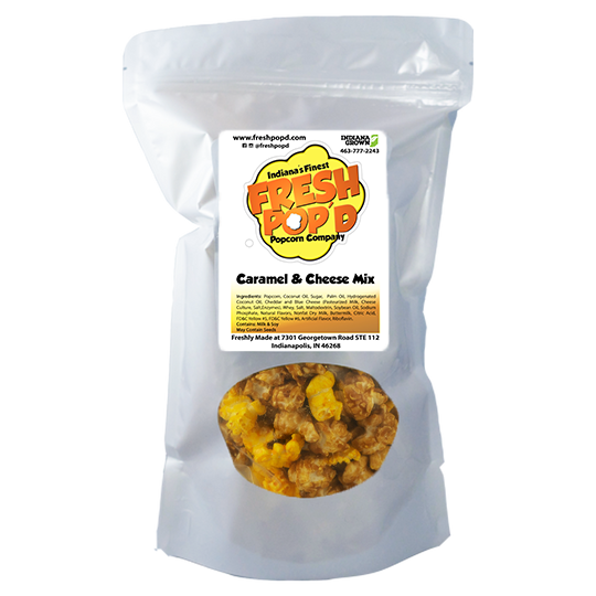 Caramel and Cheese Mix Popcorn
