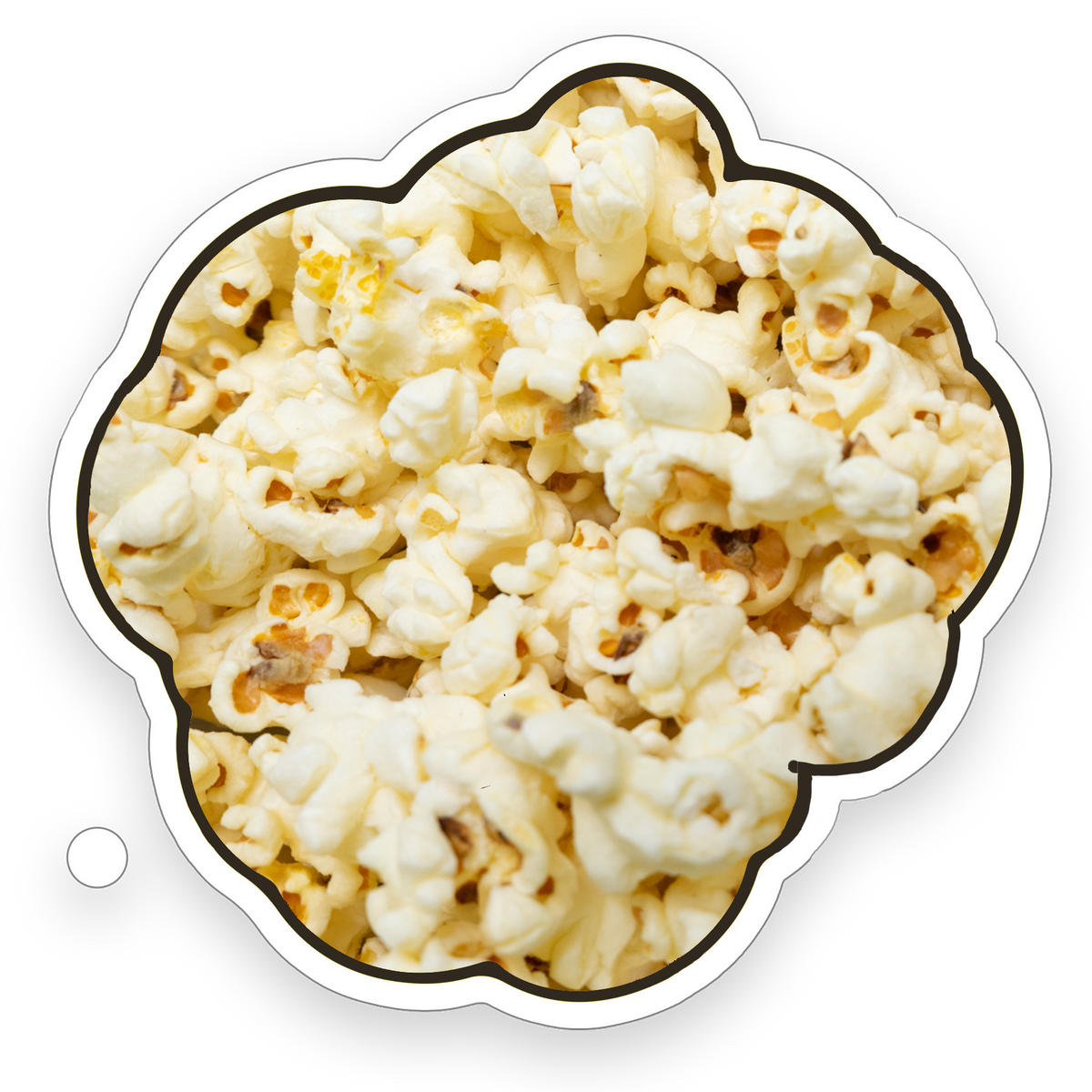 Fresh Pop'd White Cheddar Popcorn made with real white cheddar cheese